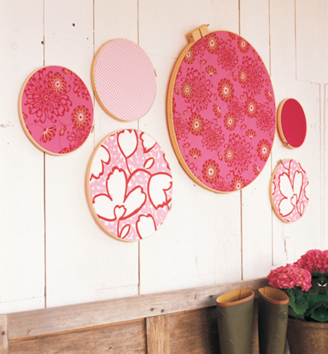 Embroidery Hoop Wall Art Display Hand Embroidery