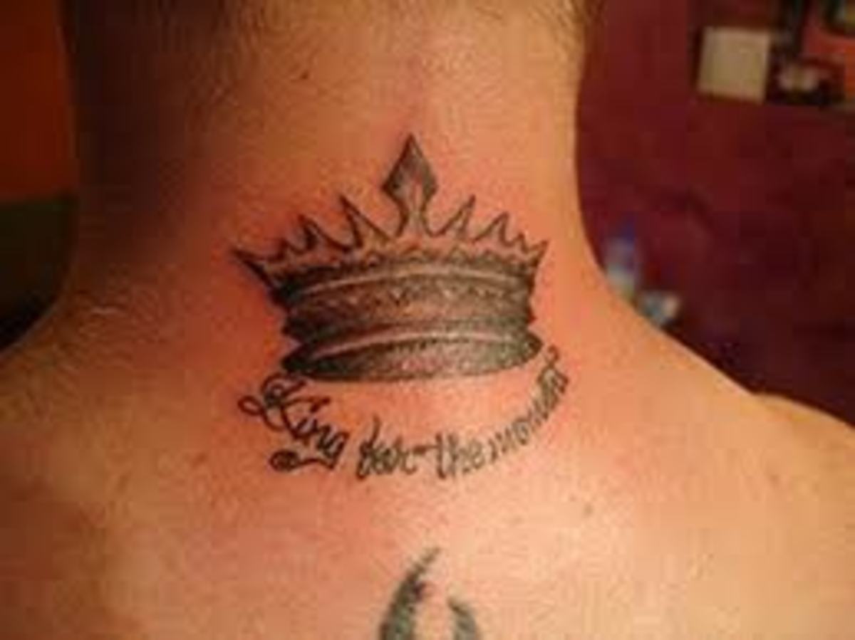 The Crown Tattoo And Meanings; Crown Tattoo Designs And