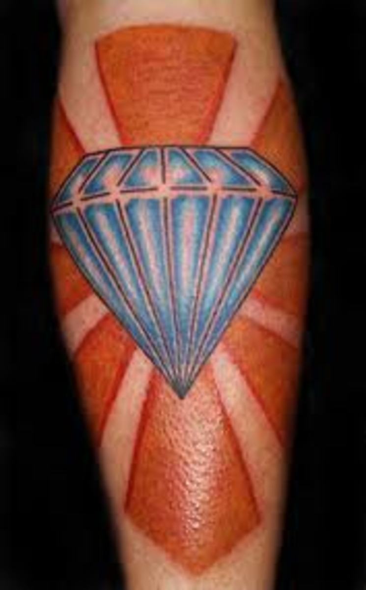 Diamond Tattoos Ideas, Meanings, and Designs TatRing