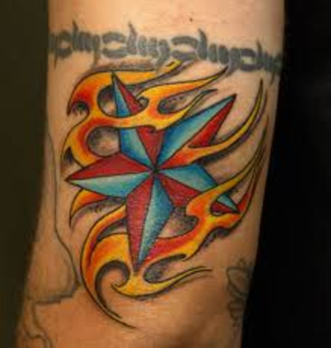 Nautical Star Tattoos And MeaningsNautical Star Tattoo Designs And