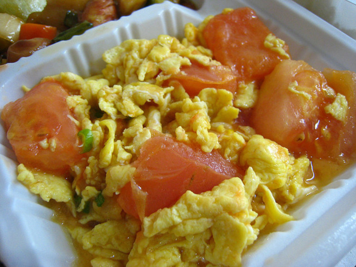 Easy StirFried Eggs and Tomatoes Recipe. How to Make Easy
