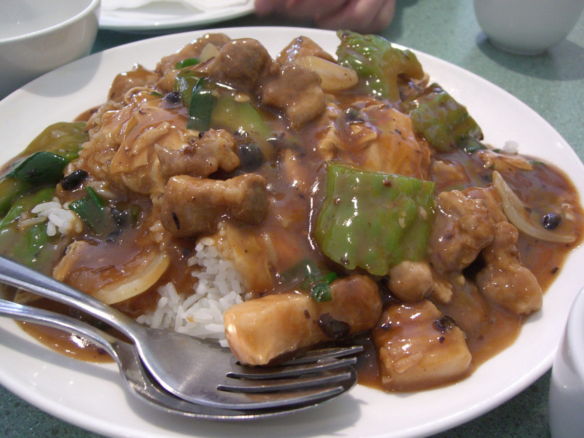 Chinese StirFried Bitter Gourd With Pork And Black Bean Sauce Recipe