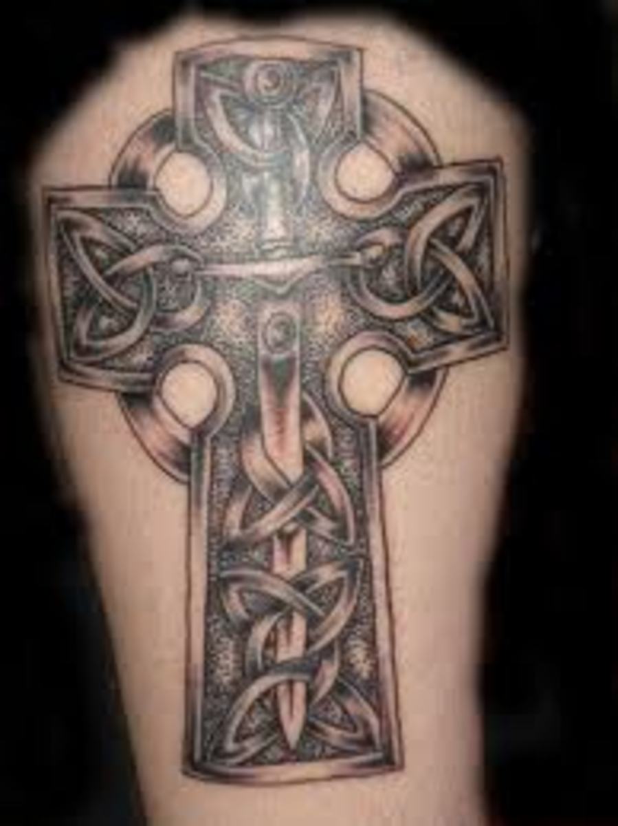Celtic Cross Tattoos And Designs; Celtic Cross Tattoo
