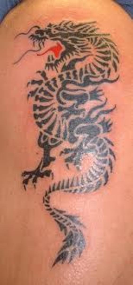 Tribal Dragon Tattoos And Meanings hubpages