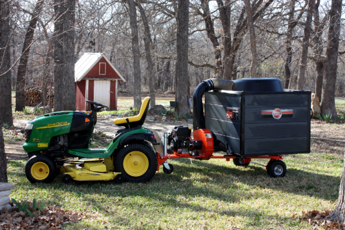 My DR Lawn and Leaf Vacuum Review Dengarden