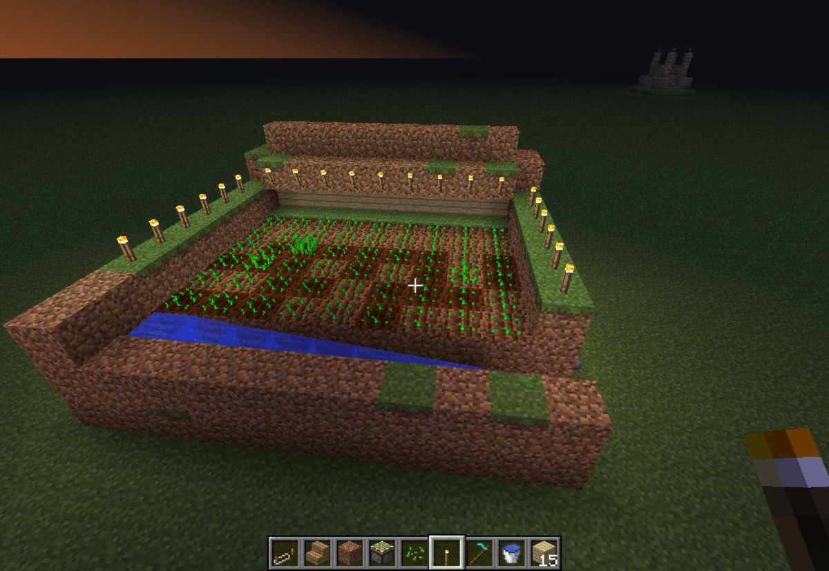 Minecraft Guide Making an automatic Wheat farm HubPages