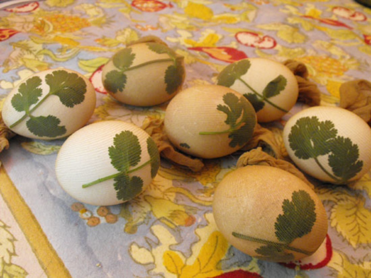 Traditional Armenian Easter Eggs Dyed with Onion Skins hubpages