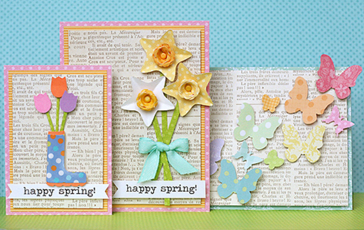 Button Greeting Cards Ideas for Handmade Homemade Card Making