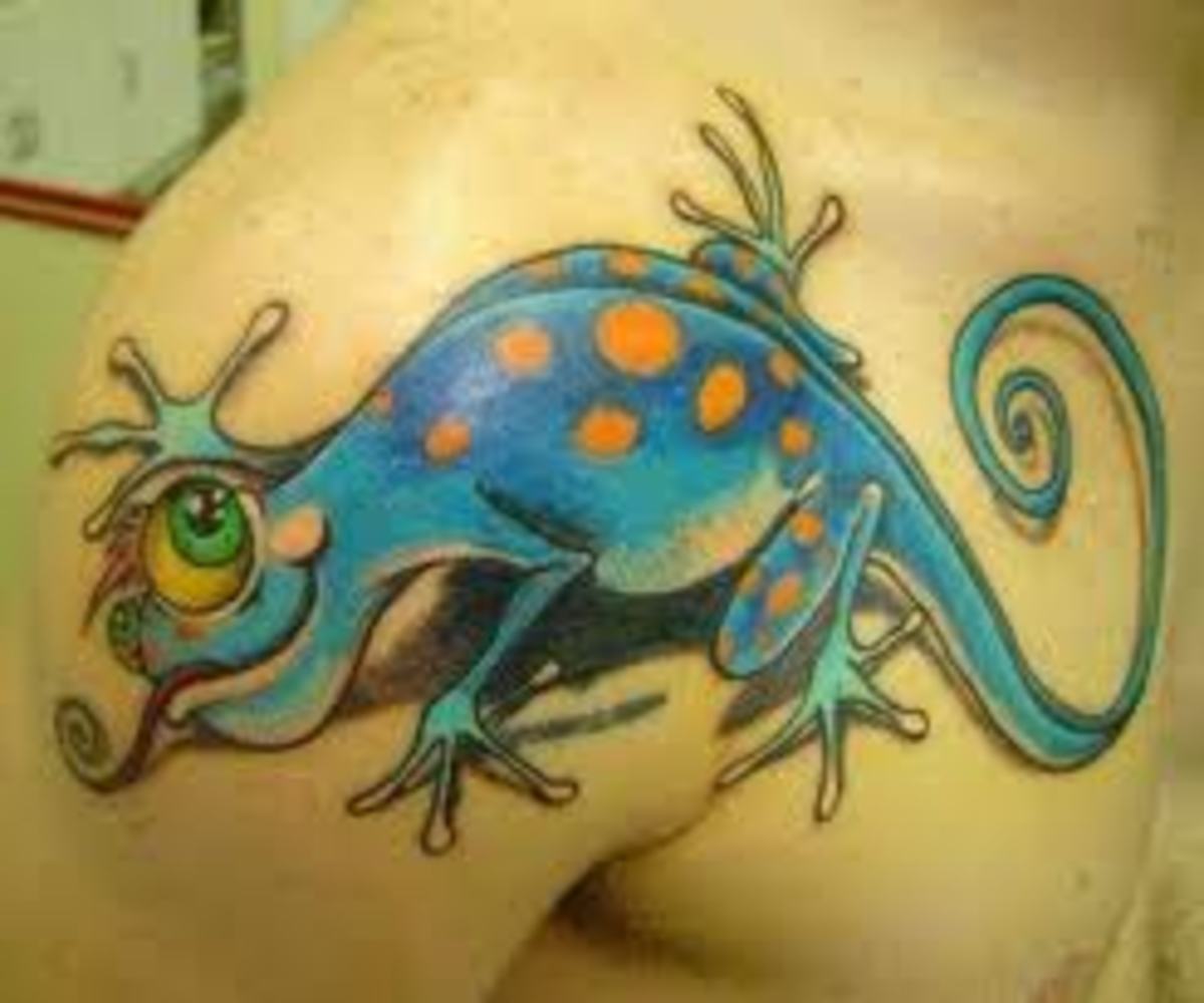 Lizard Tattoos And Meanings HubPages