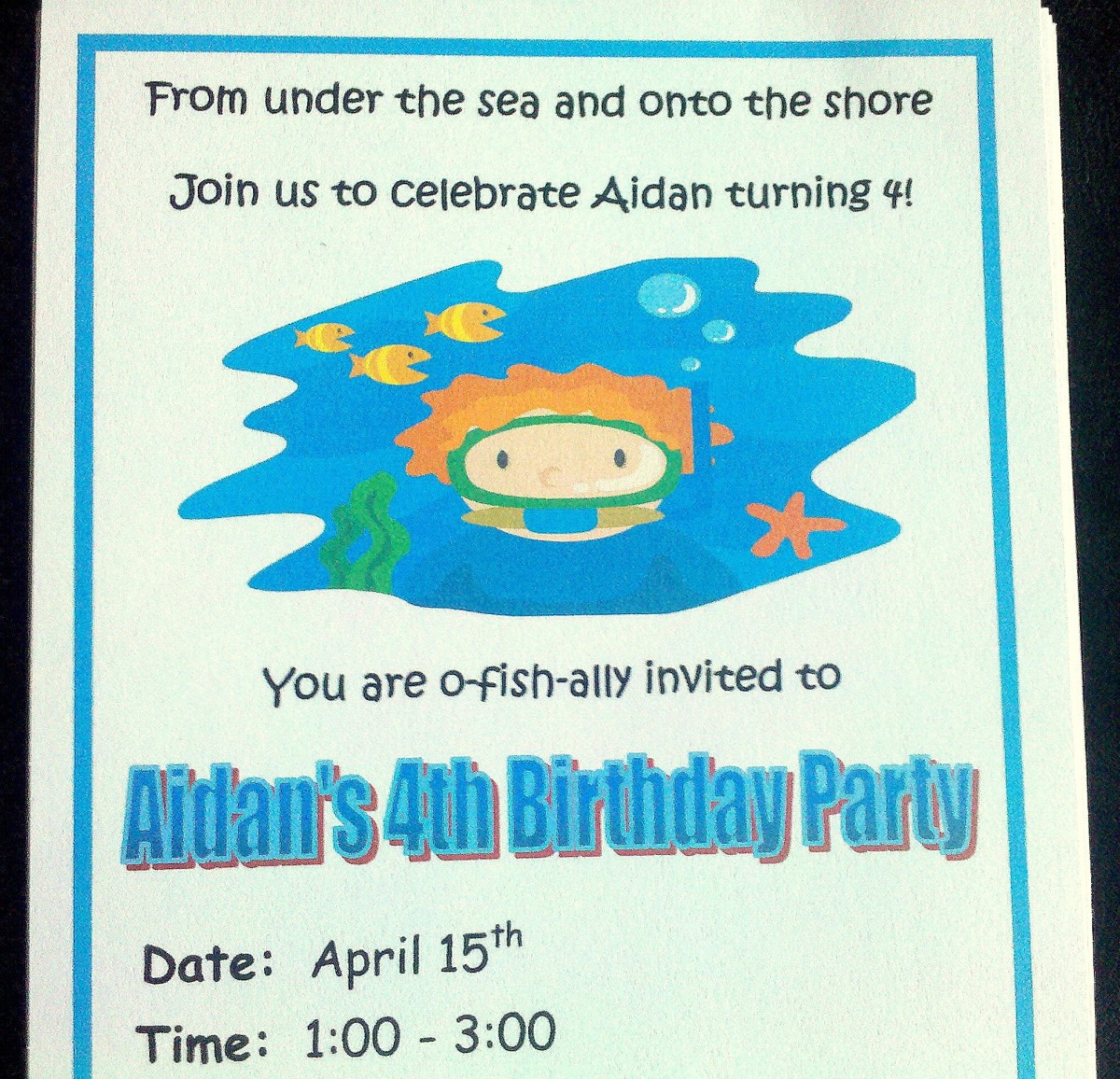 How to Throw an OceanThemed Birthday Party for Kids Holidappy