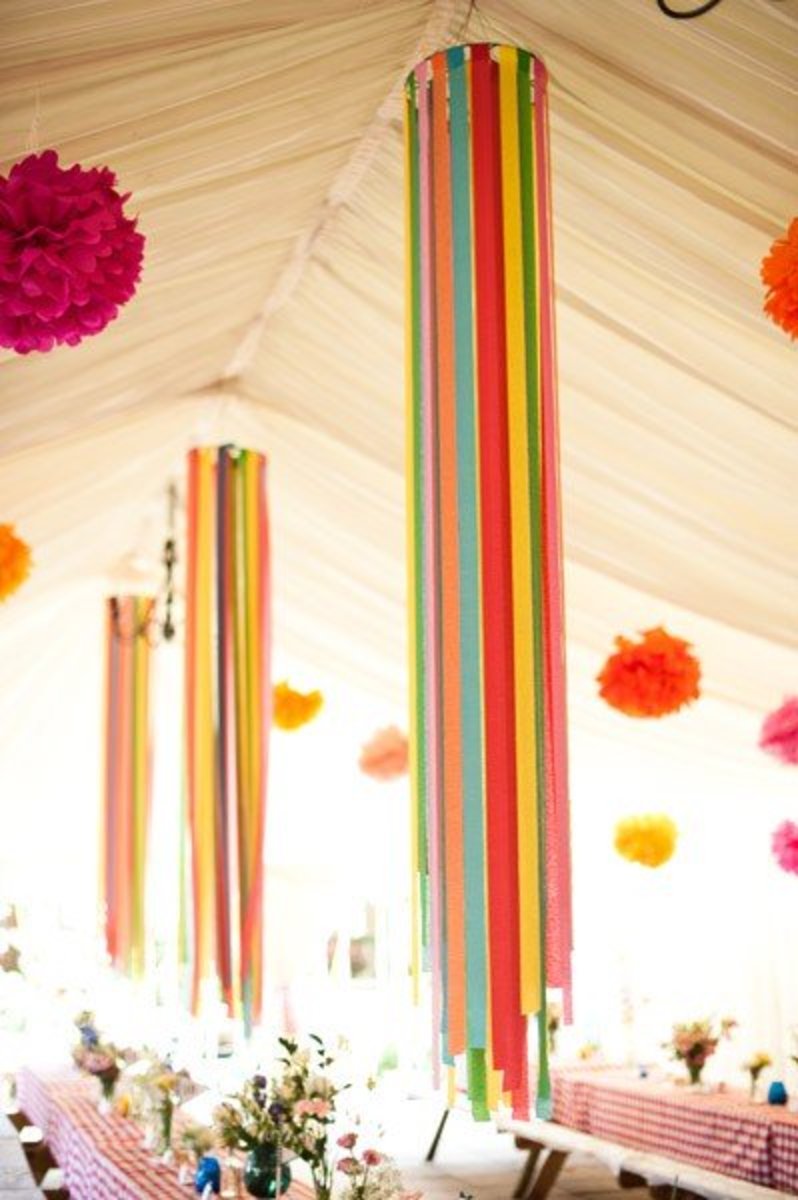 Party Décor on a Budget 12 Beautiful DIY Paper Decorations