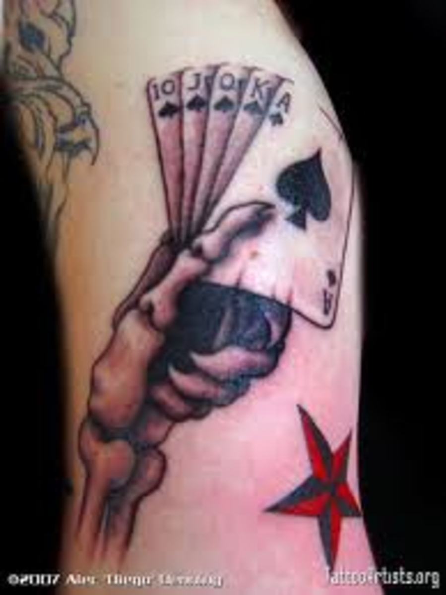Playing Card Tattoo Designs, Meanings, Pictures, and Ideas TatRing