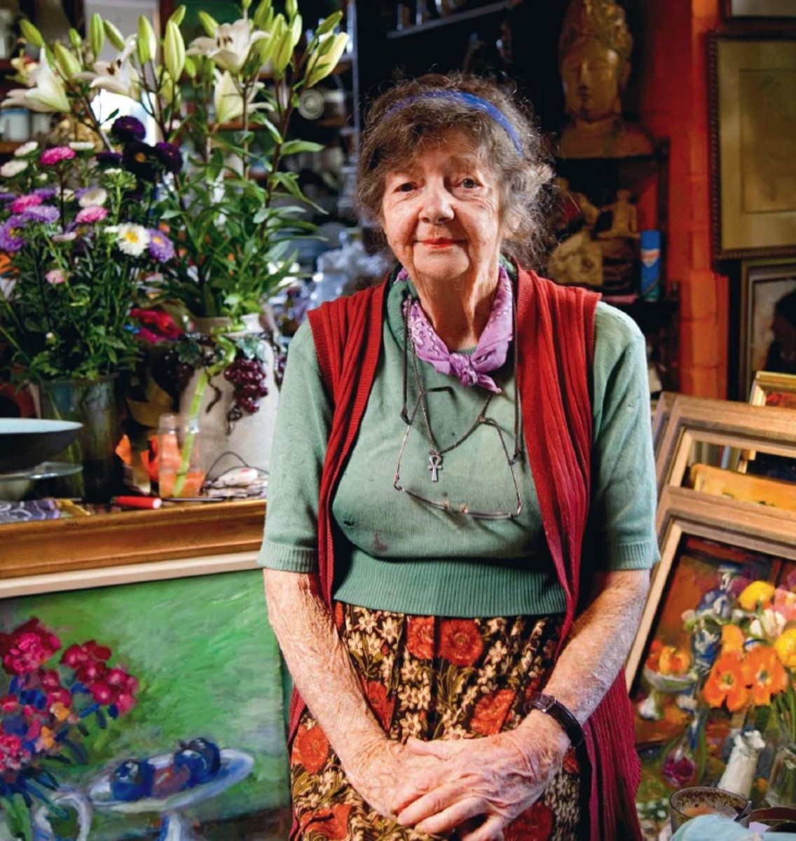 How to paint like Margaret Olley the artists palette, studio and 19