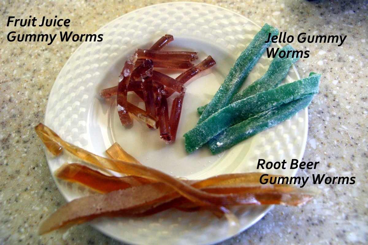 How to Make Gummy Worms An AllNatural Recipe Delishably