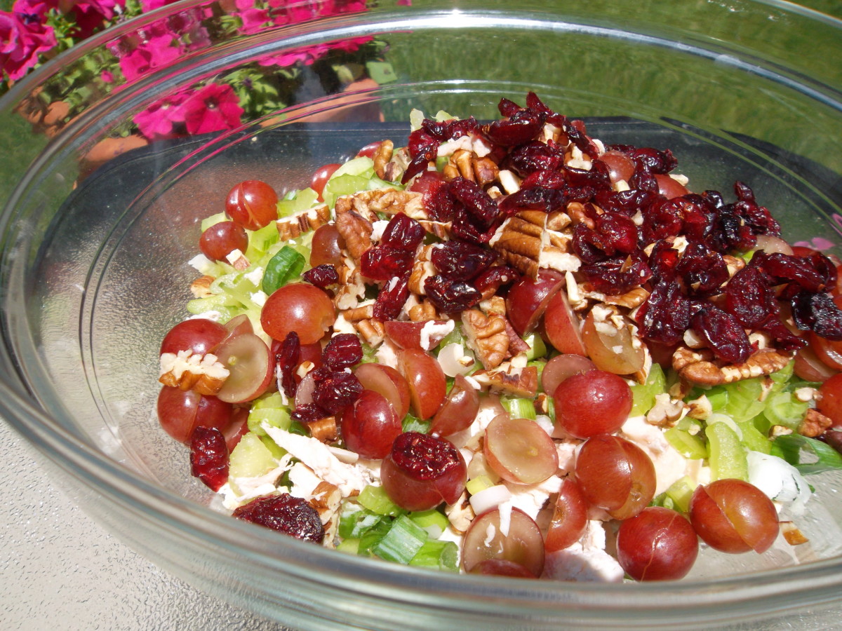 Cherry Chicken Salad Recipe Delishably