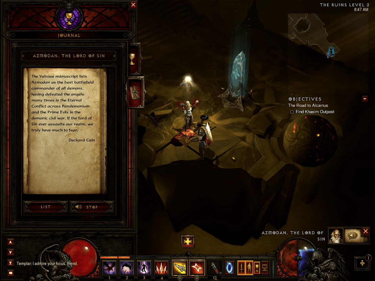 Judge of Character Part 1 Act II People Lore Book Location Guide Diablo 3 HubPages