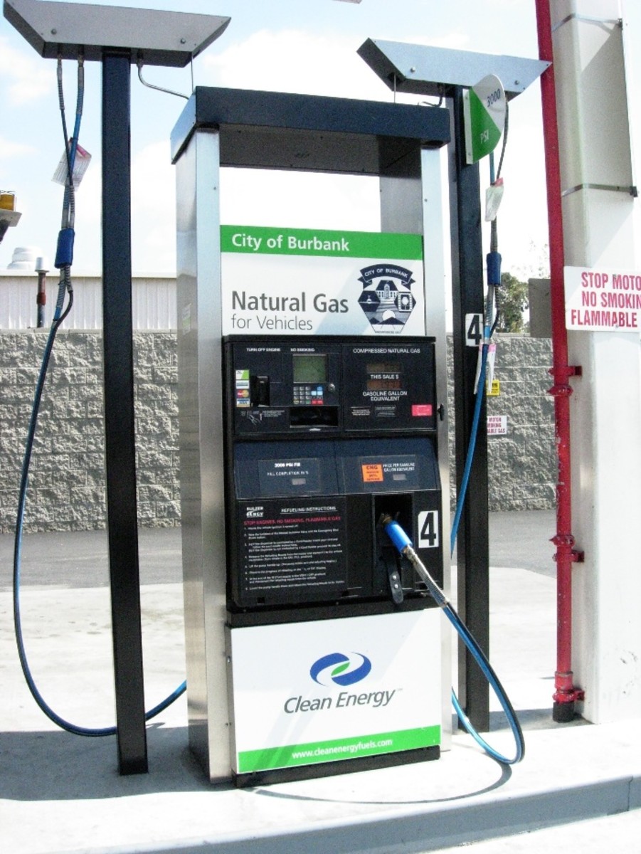 Natural Gas Fueling Stations For Natural Gas Vehicles Are Being Built