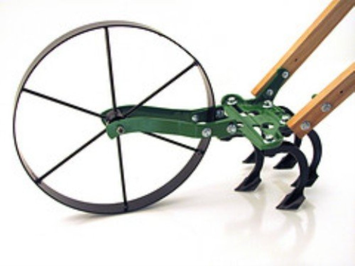 Hand Push Garden Cultivators and Plows Reproduction Cultivators