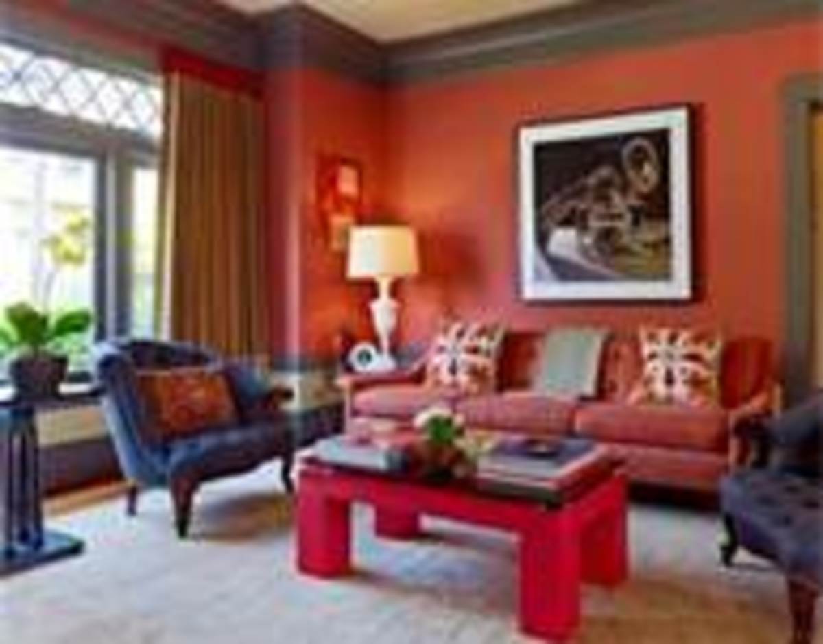 Coral Living Room & Bedroom Color Blends. DIY Decorating Ideas. HubPages