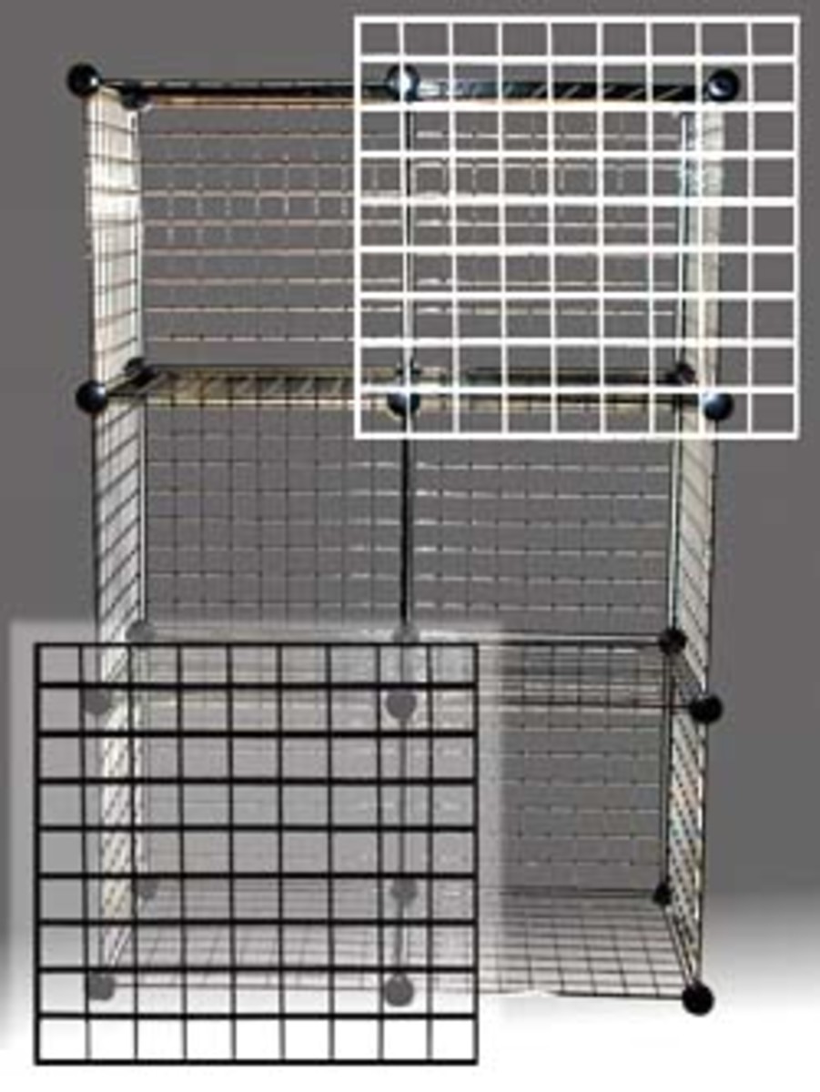 Build a Guinea Pig Cage With Cubes and Corrugated Plastic PetHelpful