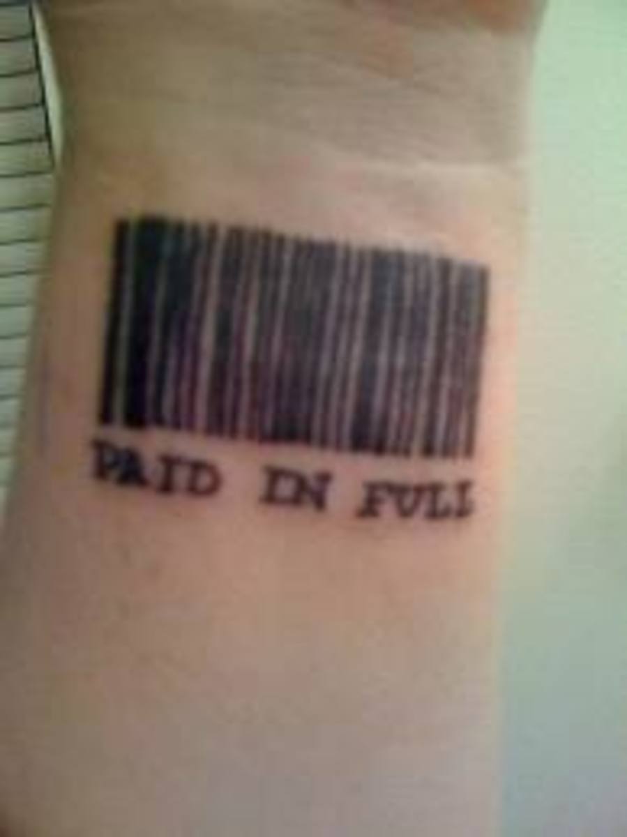 Barcode Tattoo Designs And MeaningsBarcode Tattoo Ideas And Pictures