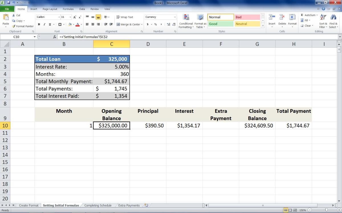 Mortgage Loan Calculator Using Excel TurboFuture