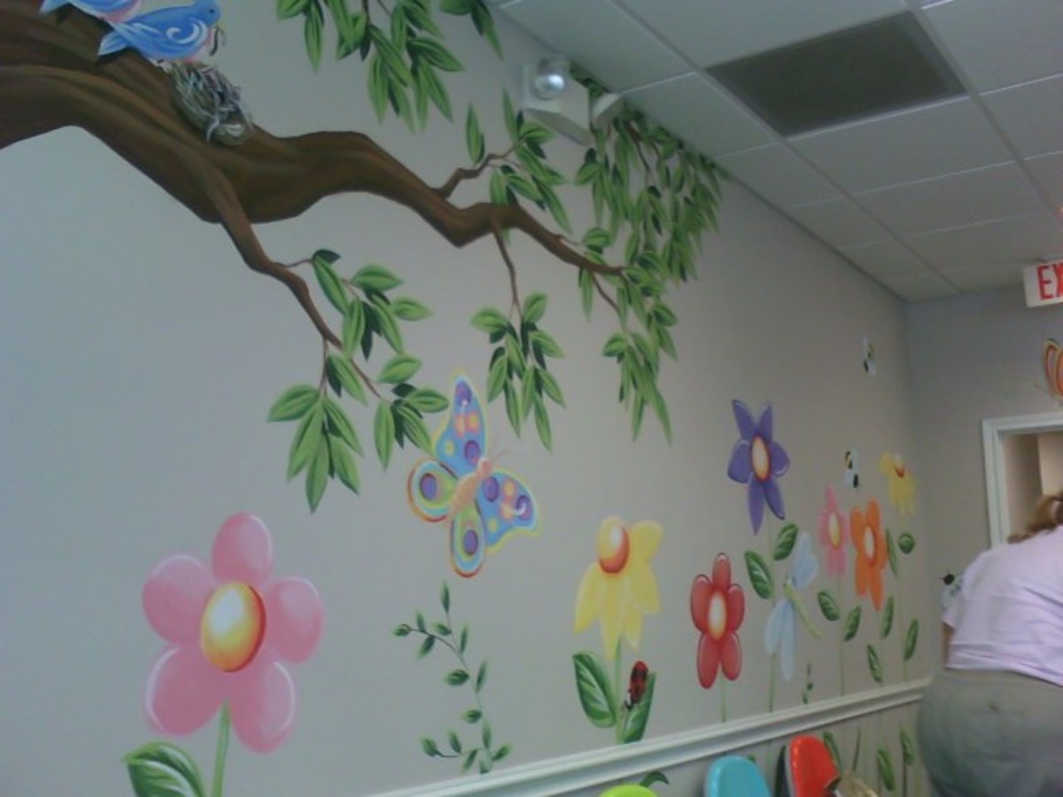Kids' Wall Mural Ideas Dengarden