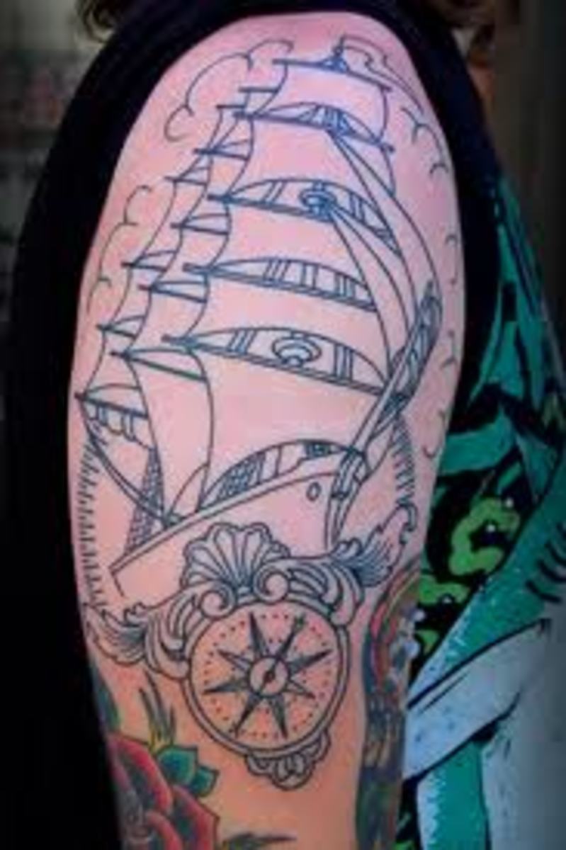 Ship Tattoos Design Ideas and Meanings TatRing