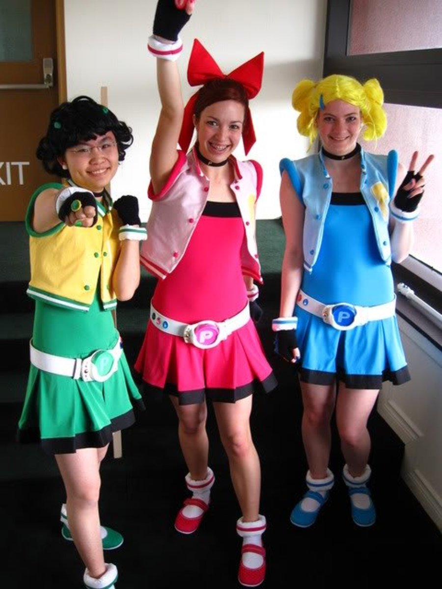 The Powerpuff Girls Homemade Costume and Makeup Ideas Holidappy