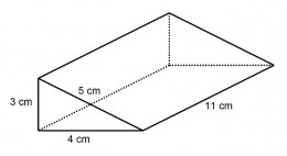 How to Work Out the Surface Area of a Triangular Prism (Right Angled