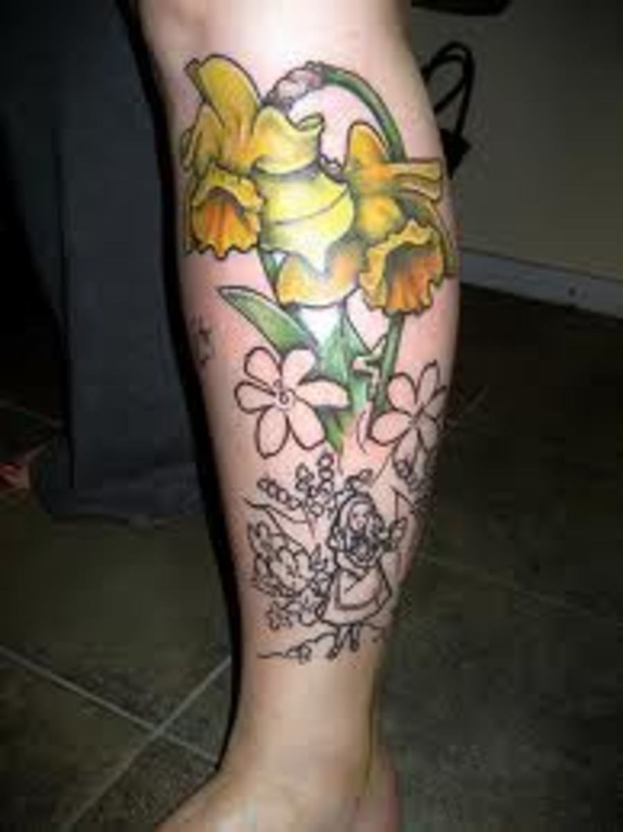 Daffodil Tattoos And MeaningsDaffodil Tattoo Designs And Ideas