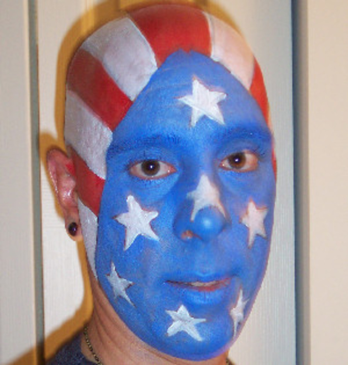 Patriotic Face Painting for Americans Designs, Tips and Tutorials