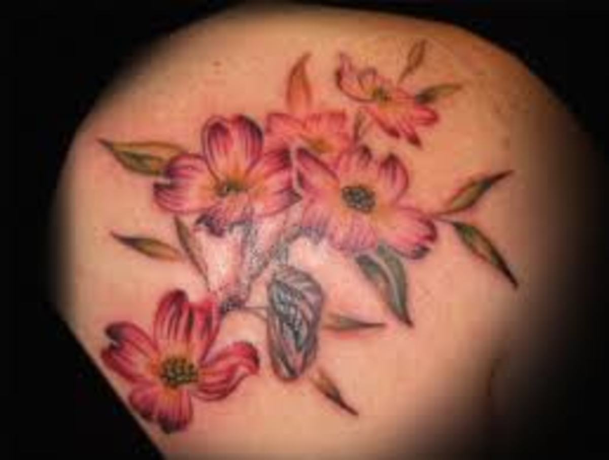 Dogwood Flower Tattoo Designs and Ideas TatRing