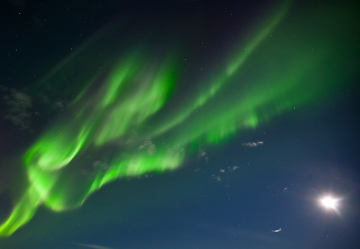 Will A Full Moon Affect The Northern Lights Moonlight Aurora HubPages