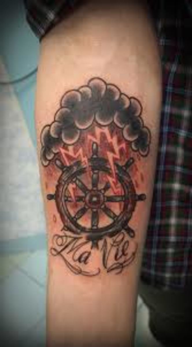 Ship's Wheel Tattoos—Designs and Meanings TatRing