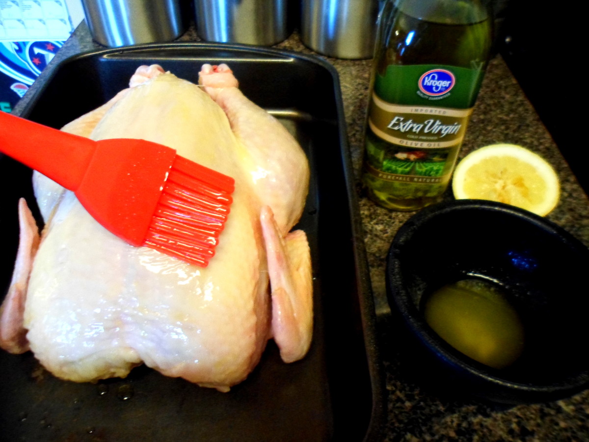 Lemon and Herb Roast Chicken Recipe Delishably