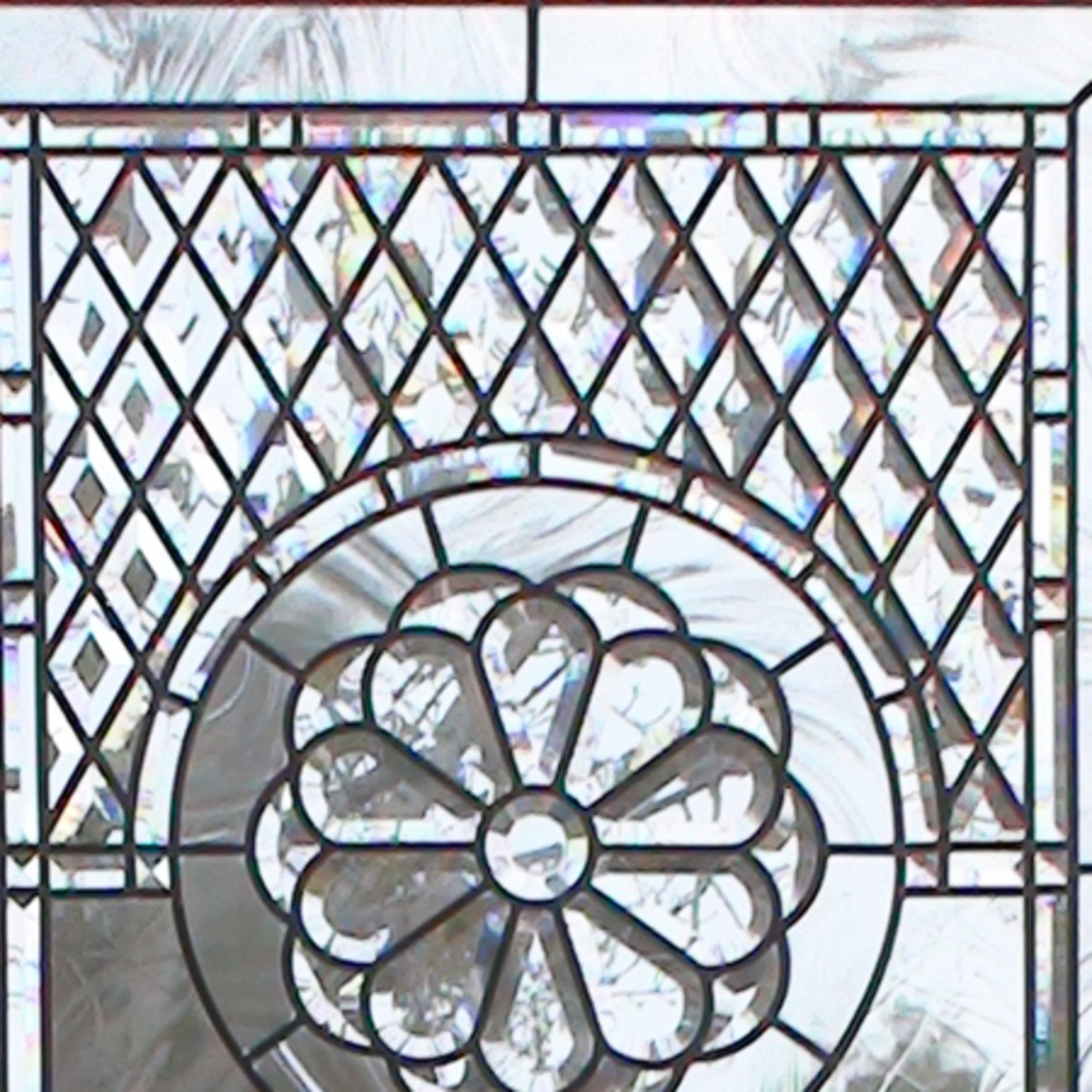 Home Improvement Ideas Leaded Glass Windows Transoms Kitchen Bath and