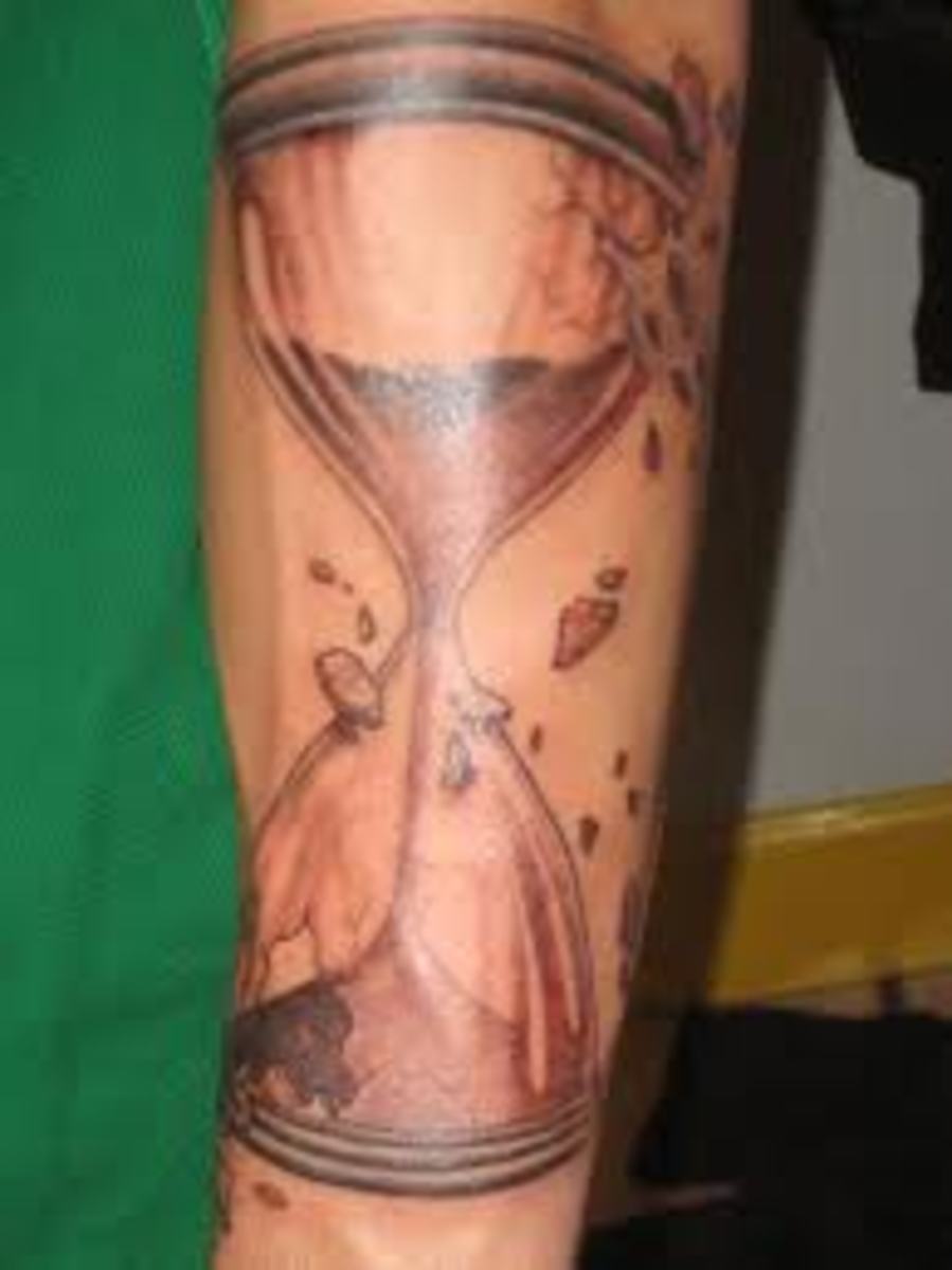 Hourglass Tattoos Design Ideas and Meanings TatRing