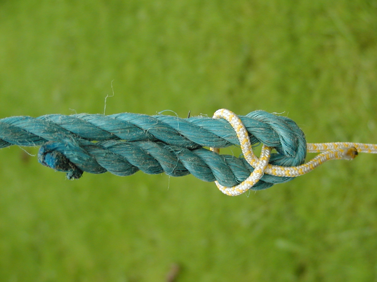 How to Tie Knots Bowline, Reef Knot, Sheet Bend and FigureofEight