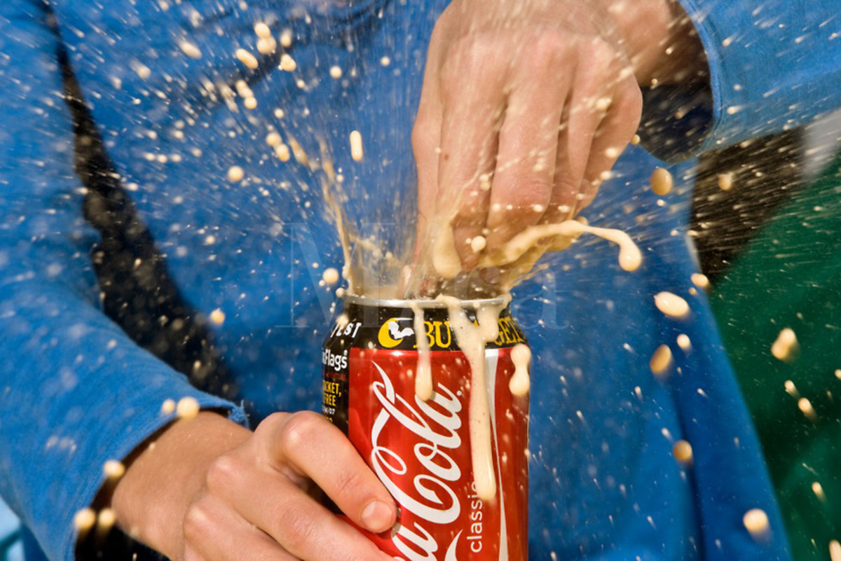 Help! My Bottle of Soda's All Shaken Up Preventing Coke