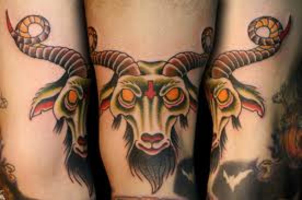 Goat Tattoos And DesignsGoat Tattoo MeaningsGoat Tattoo
