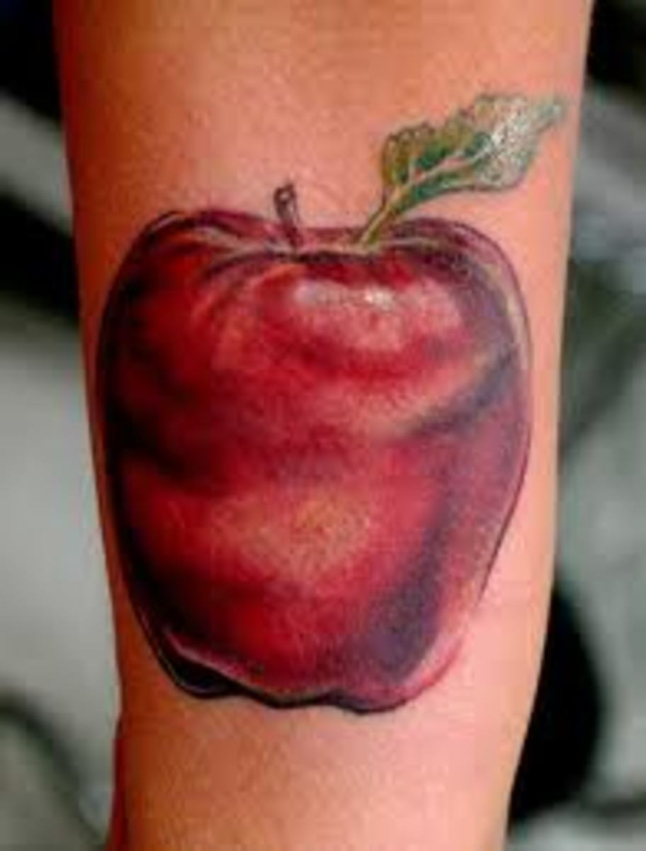 Apple Tattoos And DesignsApple Tattoo Meanings And IdeasApple Tattoo