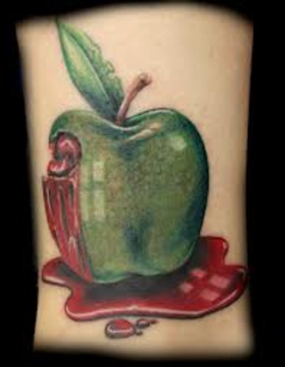Apple Tattoos And DesignsApple Tattoo Meanings And IdeasApple Tattoo