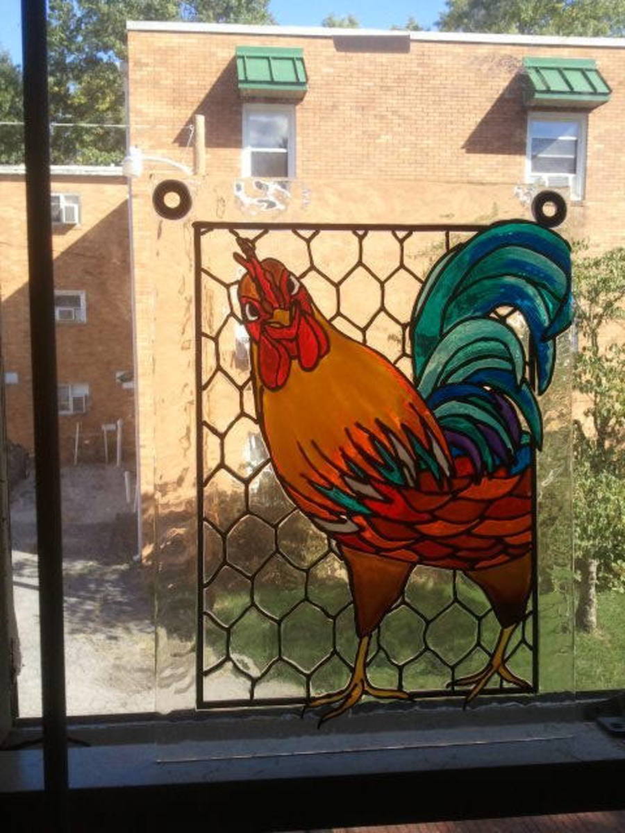 Faux Stained Glass Painting Video How To's and Techniques HubPages