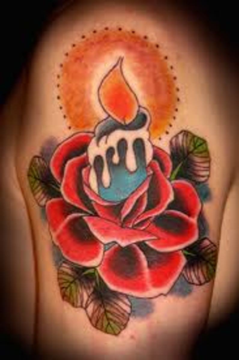 Candle Tattoos Meanings, Designs, and Ideas TatRing