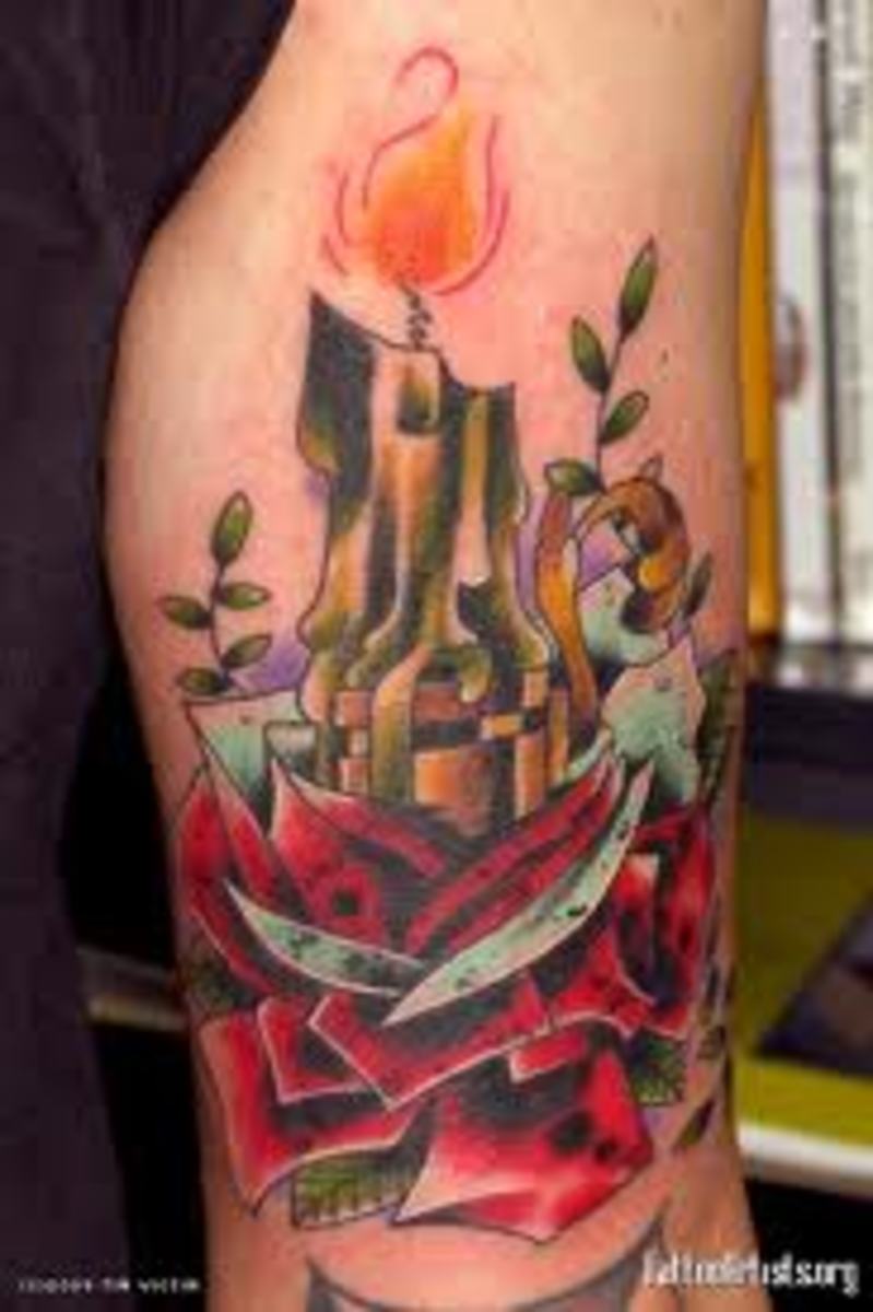 Candle Tattoos Meanings, Designs, and Ideas TatRing