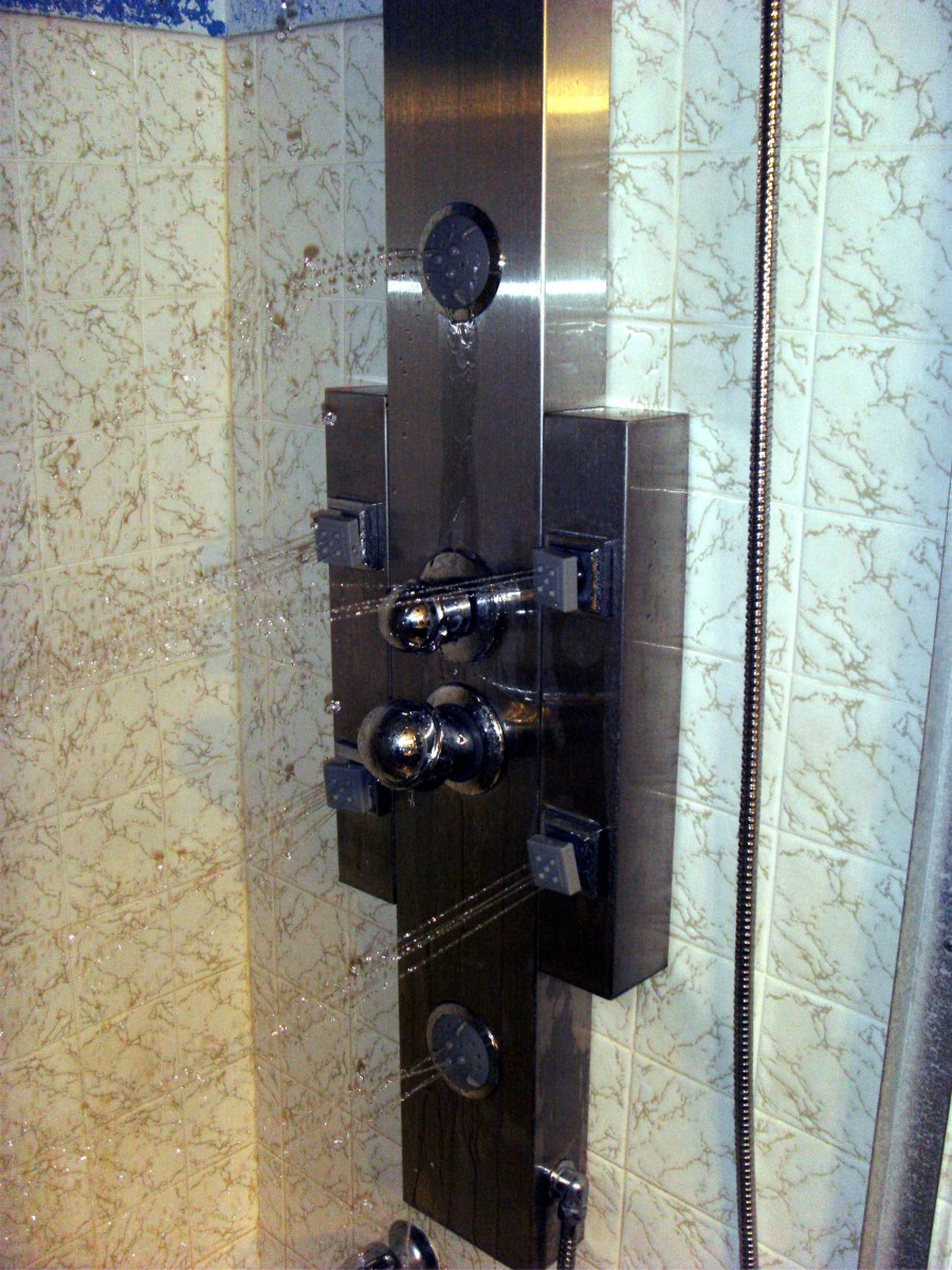 Retrofit Shower Panels Bathroom Remodeling on a Budget Dengarden