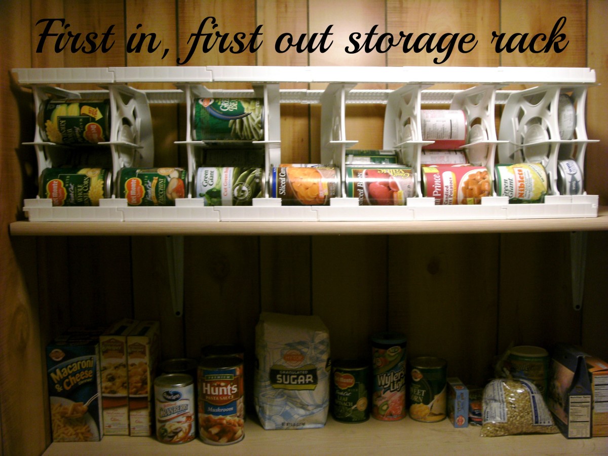 Can (Canned) Food Goods Storage Rack Best Pantry Storage Ideas