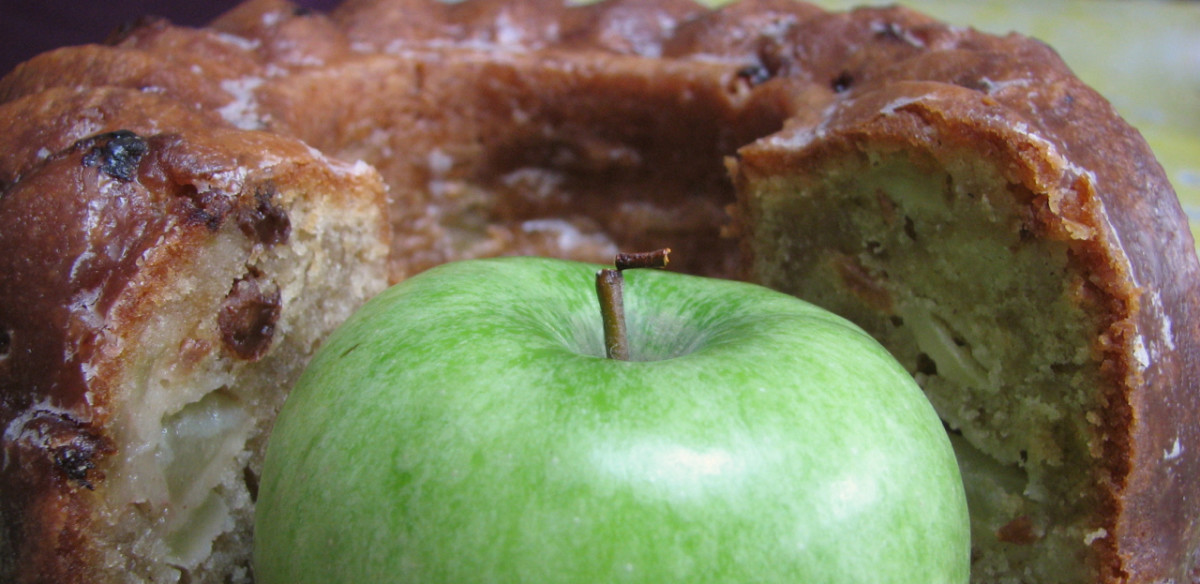 Apple Cake Recipe with a Rum Glaze Delishably