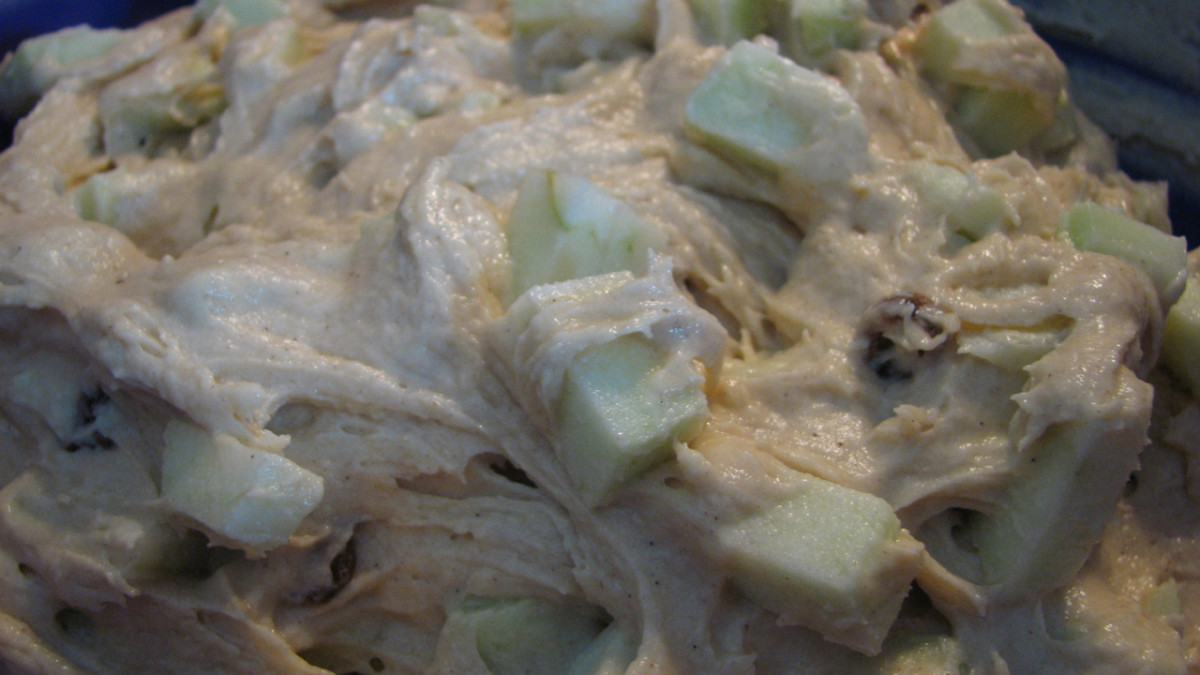 Apple Cake Recipe with a Rum Glaze Delishably